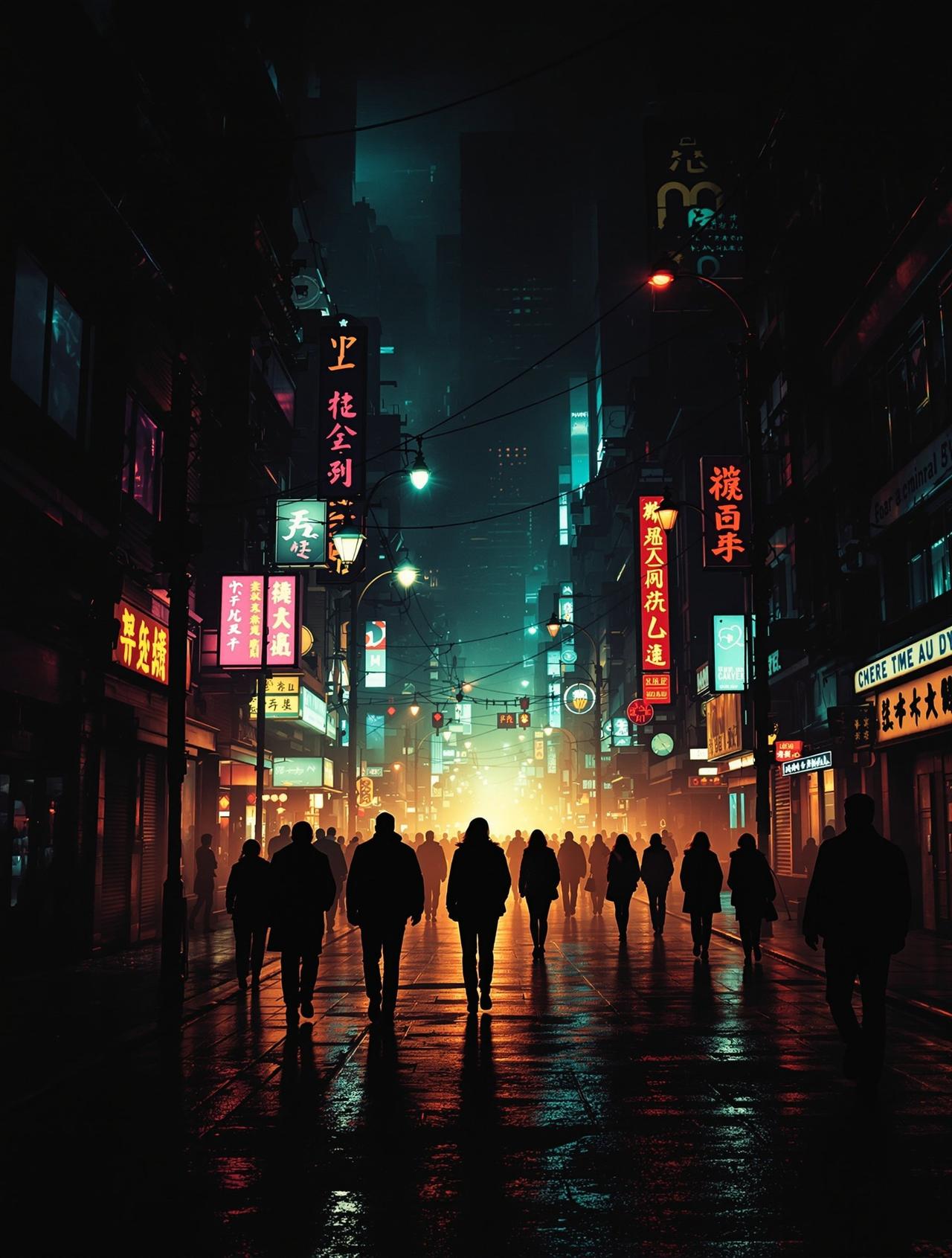 日韩免费在线 - 城市之光 高清海报